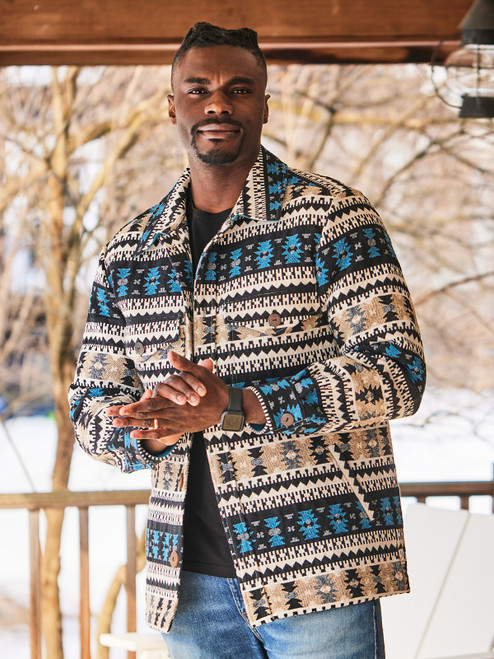 Rising Sun Jacquard Jacket | Shop Beautiful Designs by April Cornell