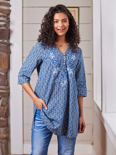 Autumn Field Tunic | Shop Beautiful Designs by April Cornell