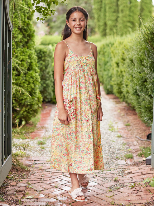 Papillon Young Adult Dress - Coral | Shop Beautiful Designs by
