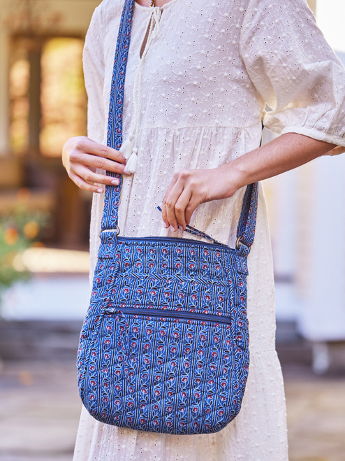Travellin' Quilted Bag - Ikat Antique | Shop Beautiful Designs by