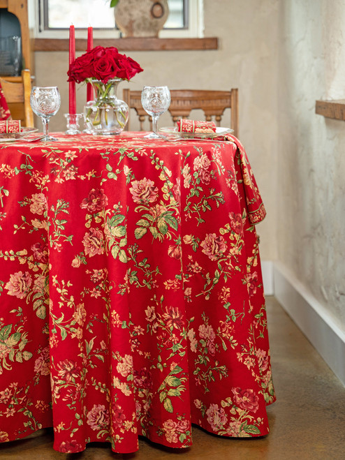 Milene Round Cloth - Red