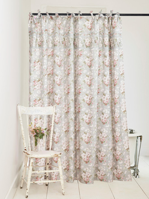 Apple Blossom Curtain - Smoke