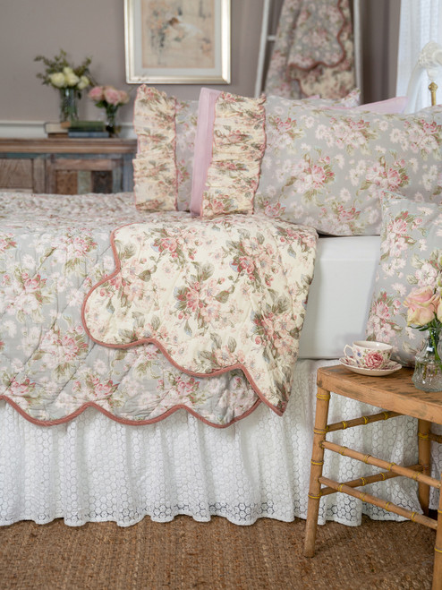 Apple Blossom Quilt - Smoke