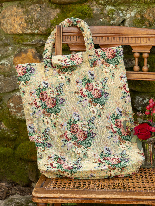 Dutchess Tapestry Foldable Shopper Bag - Natural