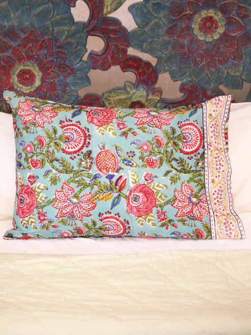 Mirabel Pillowcase - Teal