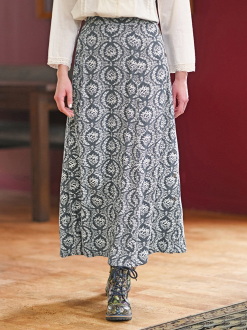 Darling Rose Skirt - Charcoal