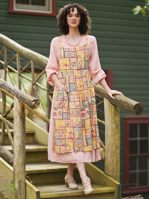 Parlour Apron - Gold
