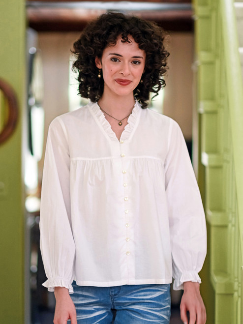 Faye Blouse - White