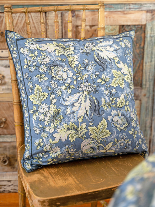 Sonnet Cushion Cover - Smoke Blue