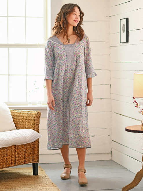 Sweetbriar Cottage Dress - Grey