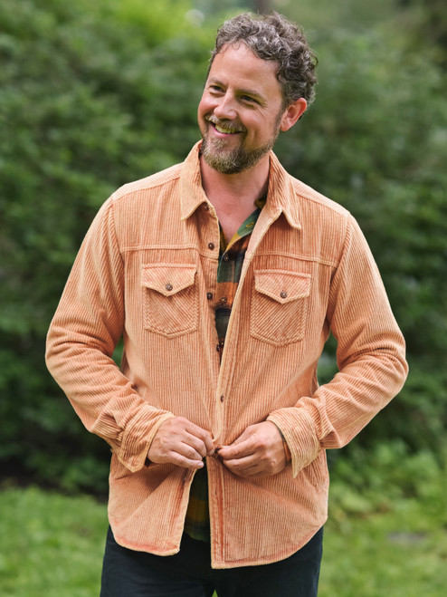 The Grove Corduroy Jacket - Pumpkin