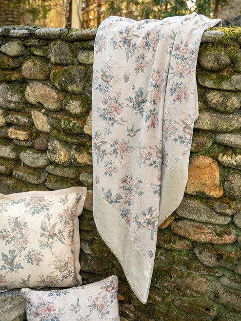 Vienna Velvet Throw - Mist