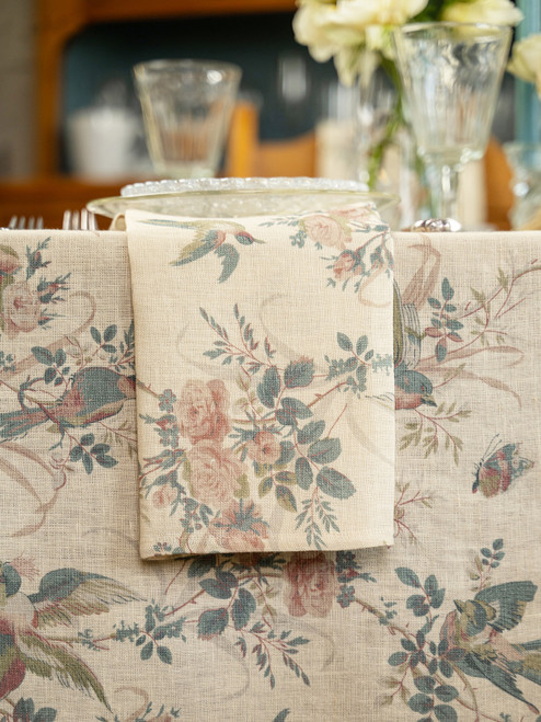 Vienna Linen Napkin Set of 4 - Natural