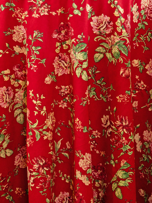 Milene Fabric by the Yard - Red