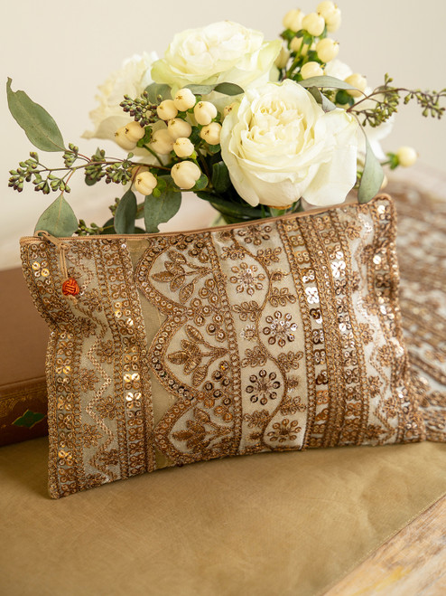 Bel Canto Pouch - Burnished Gold