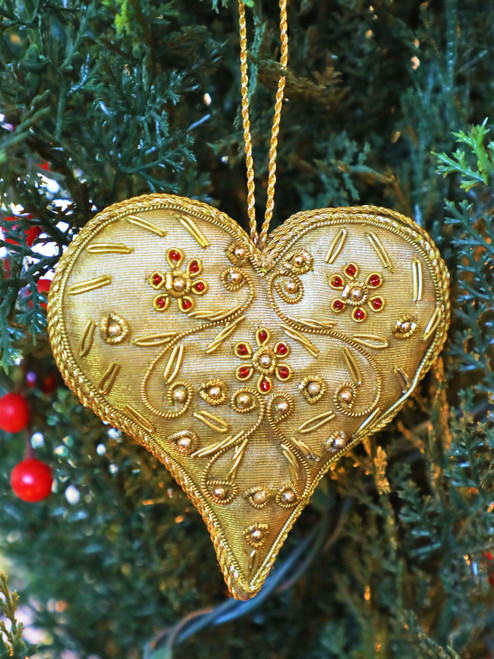 Victorian Heart Ornament