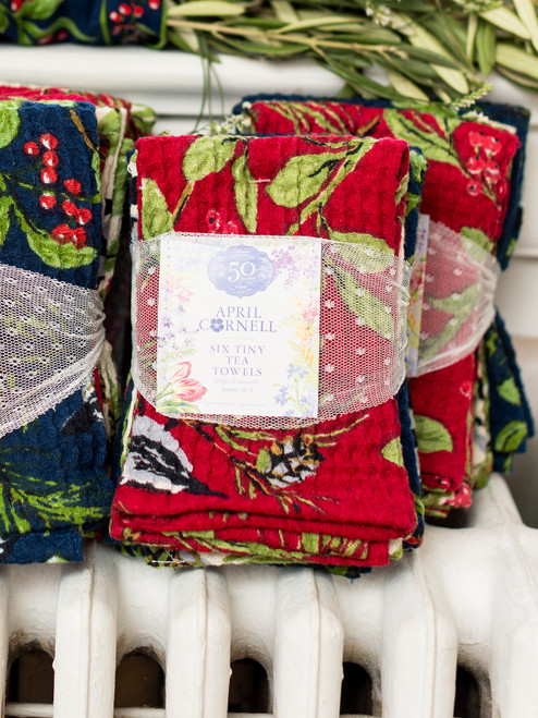 Chickadee Patchwork Tiny Towel Bundle