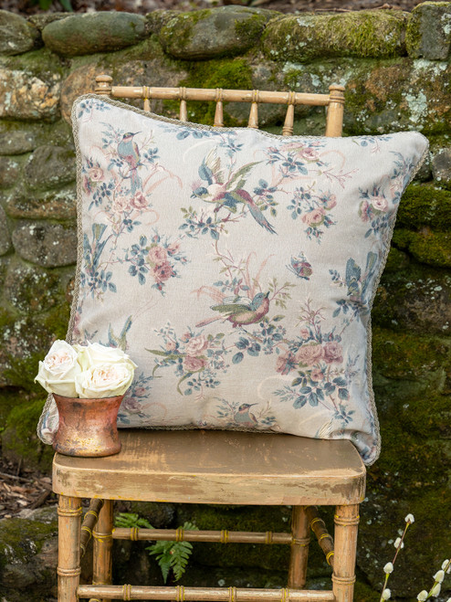 Vienna Velvet Cushion Cover - Mist