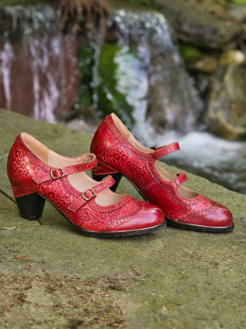 Gaviria Shoe - Red