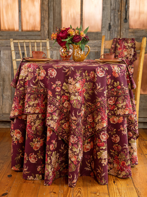 Bountiful Harvest Table Setting - Wine Bountiful Harvest Table Setting - Wine