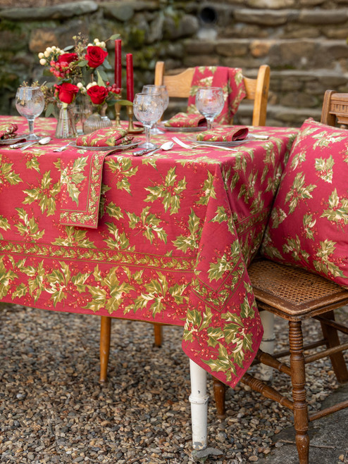 Winterberry Dining Setting - Red Winterberry Dining Setting - Red