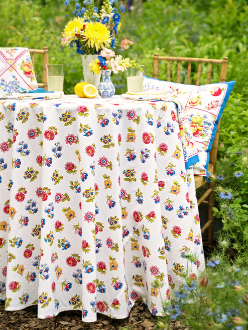 Fruit Basket Round Cloth - Multi
