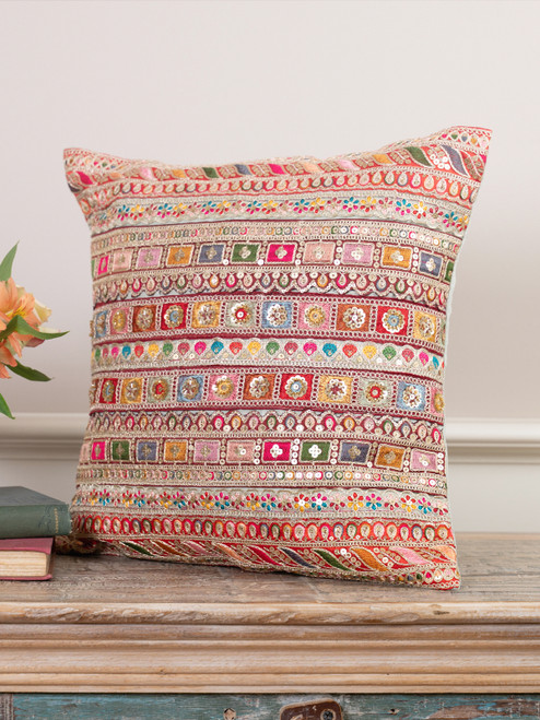 Bel Canto Cushion Cover - Bright Multi