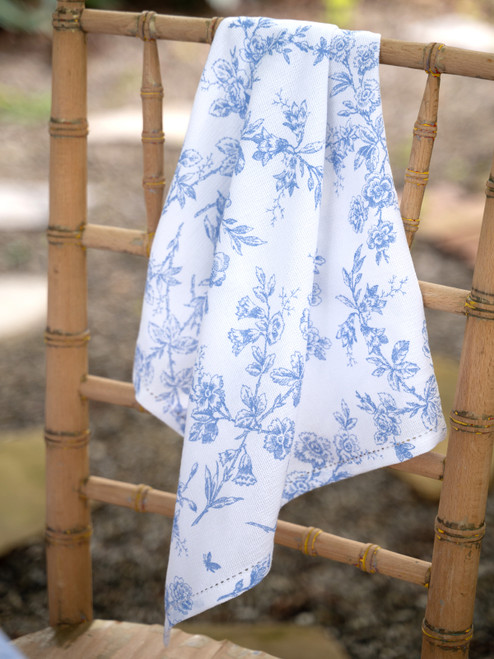 Secret Garden Napkin Set of 4 - Periwinkle