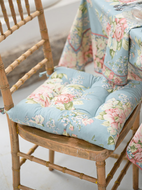 Blanche Chair Pad Set of 2 - Mist