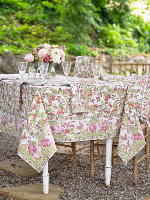 Savannah Tablecloth - Ivory