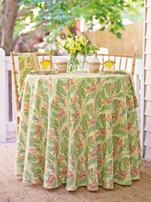 Andaman Round Cloth - Yellow