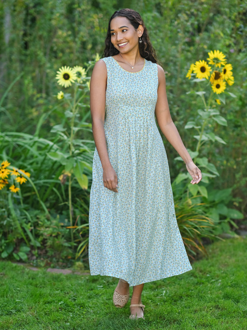 Daphne Porch Dress - Powder Blue