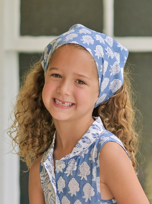 Cloud Sky Kids Kerchief - Blue