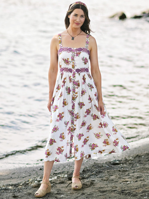 Cornflower Sundress | Shop Beautiful Designs by April Cornell