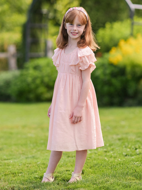 Lila Kids Dress - Pink