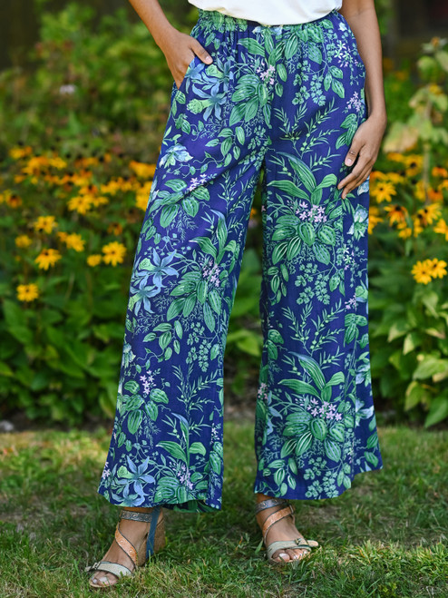 Milkweed Pant  - Cobalt