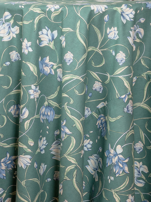 Ajmeer Fabric by the Yard - Jade Green