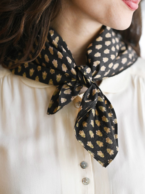 Boheme Marche Scarf - Espresso