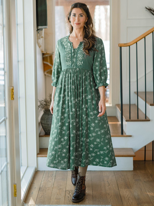 Fernie Dress   - Green
