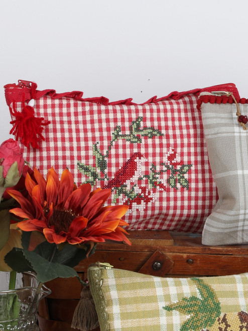 Winter's Welcome Pouch - Red