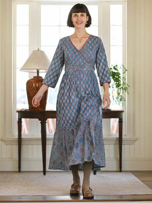 Indigo Market Dress - Indigo