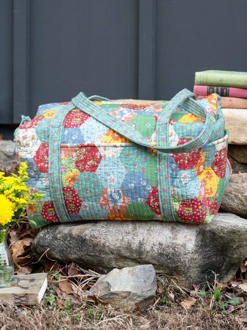 County Fair Patchwork Duffle Bag - Multi