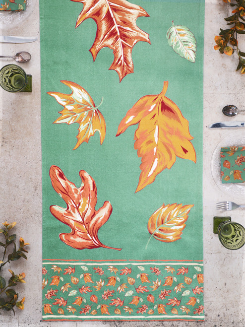 Fall is Here Runner - Jade