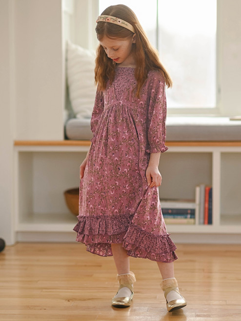 Chelsea Kids Dress - Rose
