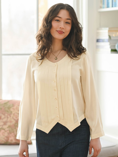 Edith Blouse - Ecru