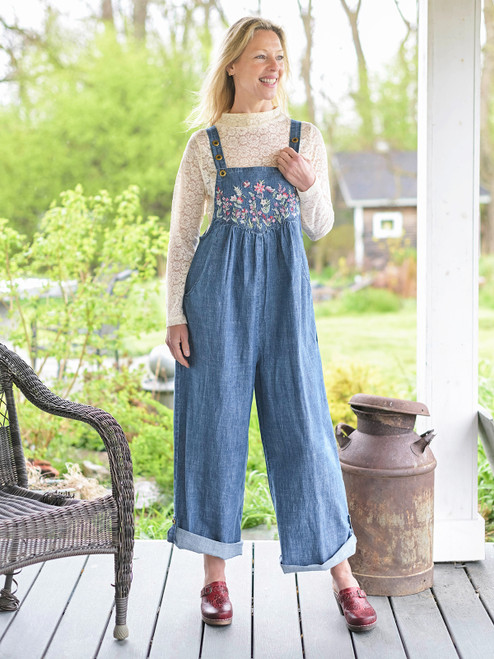 Molly Denim Overall - Blue Denim