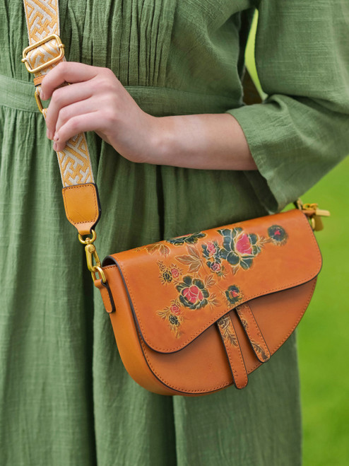 Canter Handbag - Camel Multi