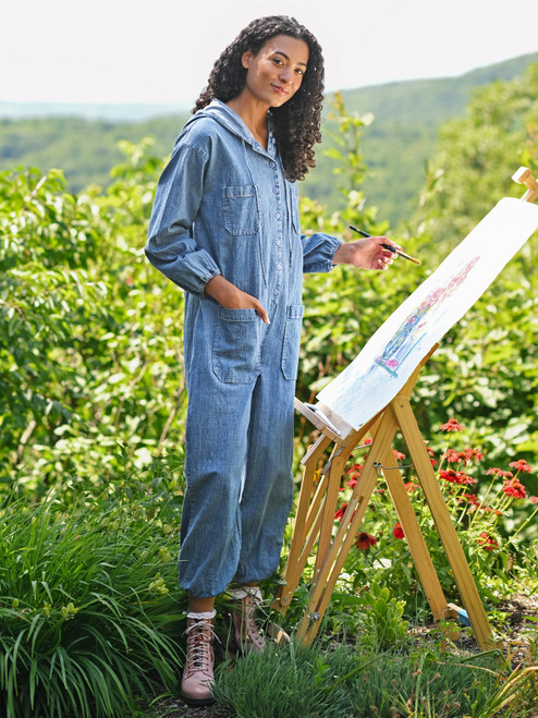 Denim Painter's Suit - Denim