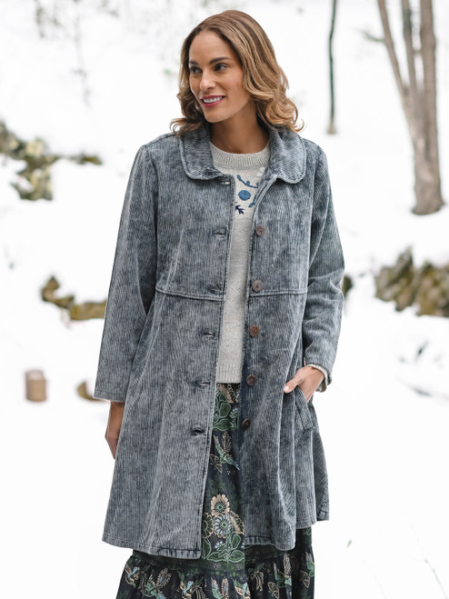 Farmer's Market Corduroy Jacket - Sunwashed Navy | Shop Beautiful