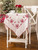 Folk Dance Embroidered Tea Cloth - Red